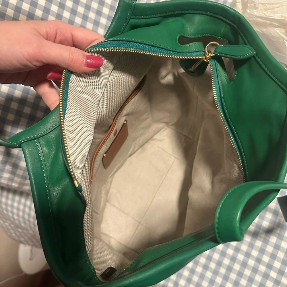 Coach Bea Colorblocked Tote - Picture 7 of 8